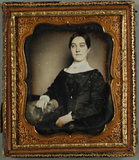 Thumbnail af Porträt einer jungen Frau. USA.