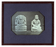 Thumbnail preview van statues of the Hindu God Shiva as Mahadeva an…