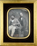 Thumbnail preview of Portrait of two middle-aged men