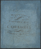 Thumbnail preview of photographer label of C. Courageux