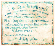 Forhåndsvisning av Etikett von J. G. Blankenburg