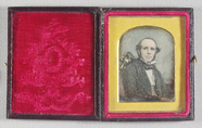 Thumbnail preview of Half-length portrait of a man seated on an up…
