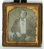 Thumbnail af Portrett av en sittende mann.
Portrait of a s…