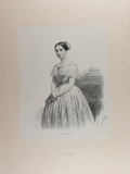 Thumbnail af Dreiviertelportrait einer jungen Frau, setili…