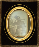 Esikatselunkuvan Daguerrotypi fra Vest-Agder-museets samling. … näyttö