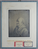 Thumbnail preview of Portrait of a man in profile, identified to b…