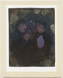 Miniaturansicht Vorschau von Group portrait of two men.

The man on the le…