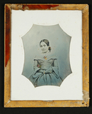 Forhåndsvisning av Mädchenbildnis, halbe Figur, in hellem Kleid …