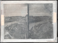Esikatselunkuvan Stadtansicht mit Flussbiegung, um 1850. näyttö