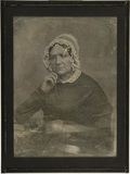 Stručný náhled Portrait of an older lady with lace hat