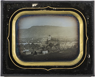 Miniaturansicht Vorschau von Landscape of Trondheim, Norway, seen from the…