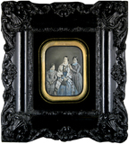 Thumbnail preview of Portrait of a woman with two girls