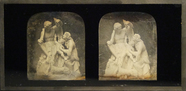 Thumbnail preview of Stereo picture of a statue - sculpture, of a …