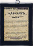 Stručný náhled photographer label of Desmonts, Marseille, Fr…