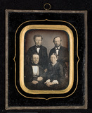 Thumbnail af Family portrait of four persons. Anna Hedevig…