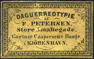Thumbnail af Daguerreotypie af F. Petersen. Store Amaliega…