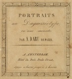 Esikatselunkuvan photographer label of A. Daru, de Paris, a Am… näyttö