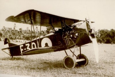 Fokker D.VII van de LA/KNIL.