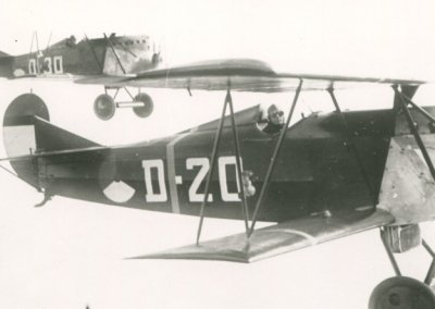Twee Fokker D.VII's van de Marine Luchtvaartdienst.