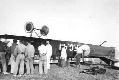 Het Fokker C-IV verkenningsvliegtuig FC 411 van de Luchtvaartafdeling van het KNIL (LA/KNIL) gecrashed