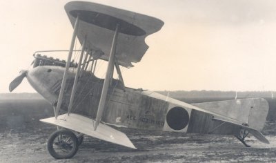 AEG C.IV, gebouwd door Fokker. Werknummer 1547.
