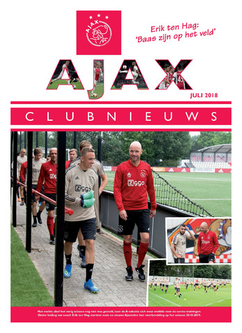 Clubnieuws Ajax (vanaf 1916) 2018-07-01