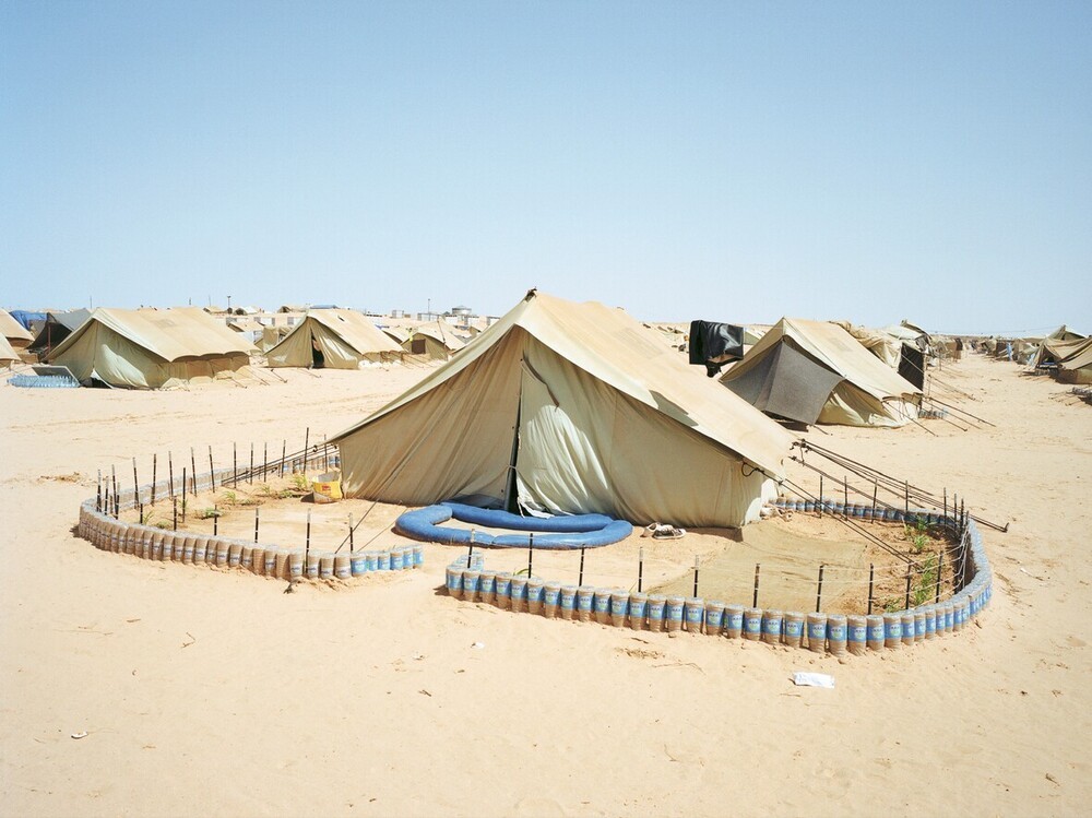 Ra's Ajdir, Tunisia, Shousa refugee camp