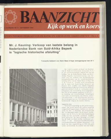 Bank Mees & Hope - Baanzicht 1969-09-01