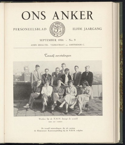 Nederlandsche Handel-Maatschappij - Ons Anker 1956-09-01