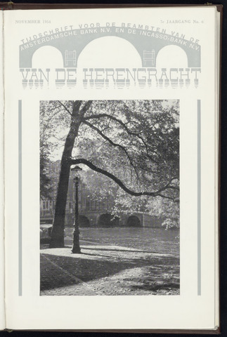 Amsterdamsche Bank - Van de Herengracht 1954-11-01