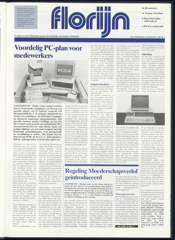 Pierson, Heldring & Pierson - Florijn 1987-08-19