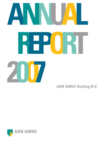 ABN AMRO Holding 2007