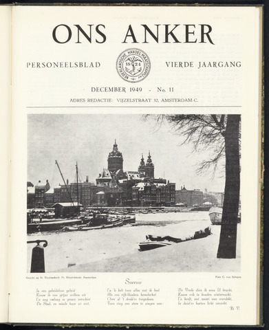 Nederlandsche Handel-Maatschappij - Ons Anker 1949-12-01