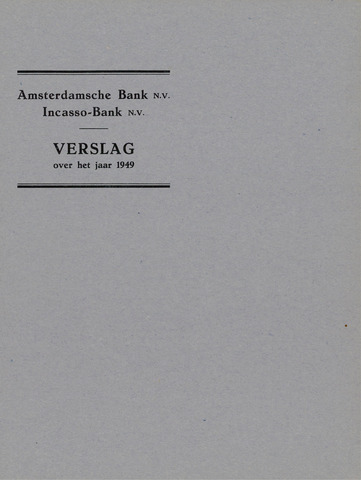 Amsterdamsche Bank 1949
