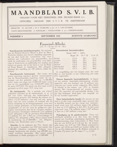 Incasso-Bank - Maandblad SVIB 1932-09-01