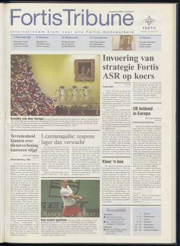 Fortis - Tribune 2003-11-01