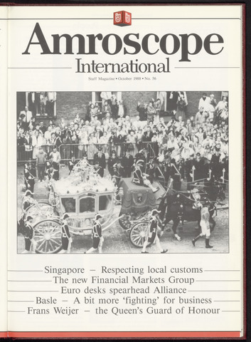 Amro Bank - Amroscoop International 1988-10-01