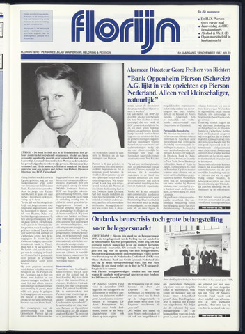 Pierson, Heldring & Pierson - Florijn 1987-11-18