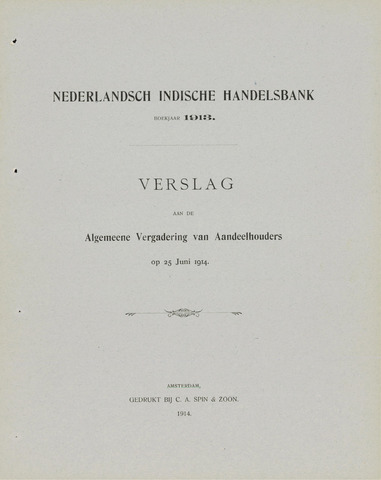 Nederlandsch-Indische Handelsbank 1913-01-01