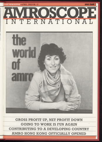 Amro Bank - Amroscoop International 1982-04-01