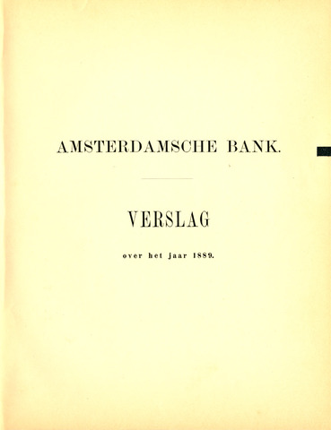 Amsterdamsche Bank 1889