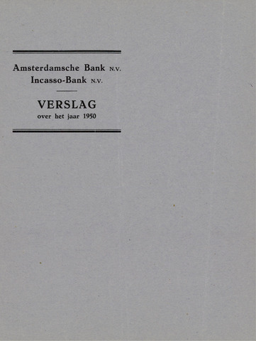 Amsterdamsche Bank 1950