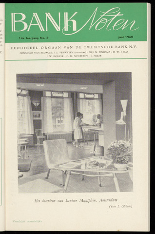 De Twentsche Bank - Banknoten 1960-06-01