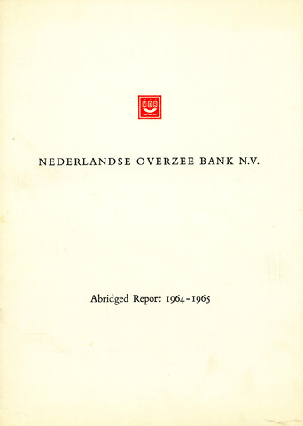 Nederlandse Overzee Bank 1964