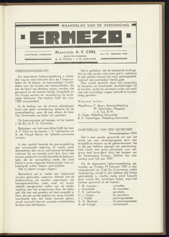 R. Mees & Zoonen - Ermezo 1938