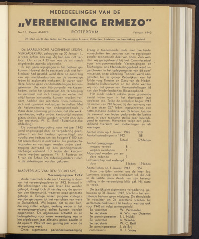 R. Mees & Zoonen - Ermezo 1943