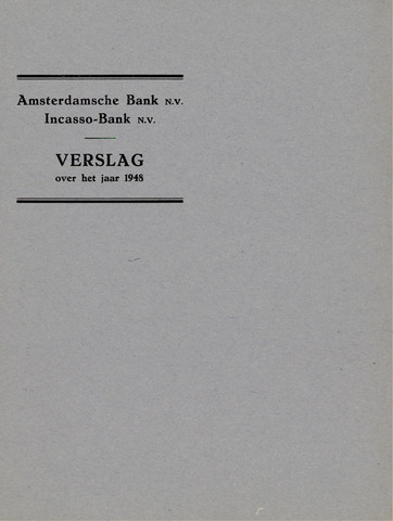 Amsterdamsche Bank 1948
