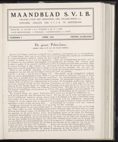 Incasso-Bank - Maandblad SVIB 1934-04-01