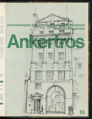 Algemene Bank Nederland - Ankertros 1971-10-01