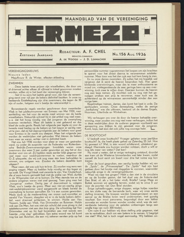 R. Mees & Zoonen - Ermezo 1936-08-01